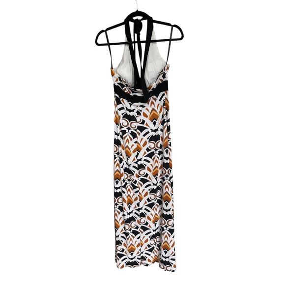 Vintage Bisou Bisou Michele Bohbot Y2K 90s Halter Maxi Dress Size 6 - Picture 6 of 6